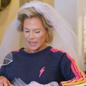 *as seen on RHOC!*  Neon Striped cropped Aviator Nation sweatshirt